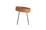 Hanah Home Ilo Mesa Auxiliar Natural y Madera